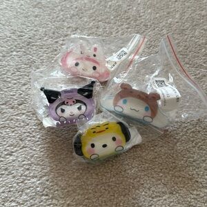 Sanrio hair clips